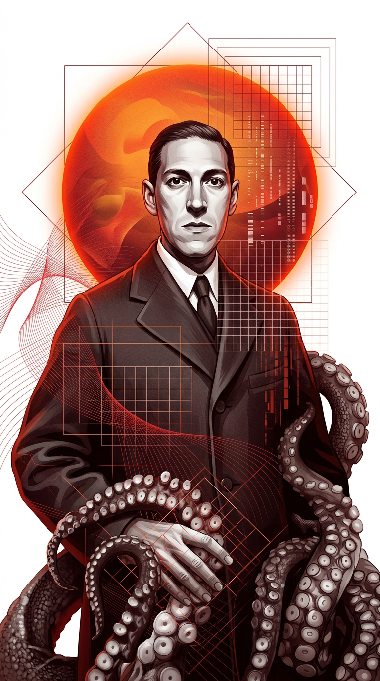 Retrato de H. P. Lovecraft